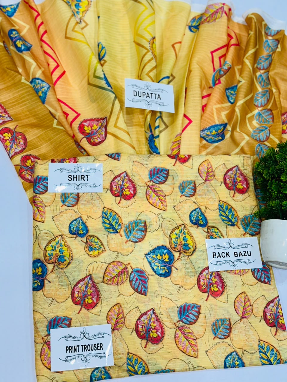 Degital Bana dora 3 Piece Lawn  Lawn dupata