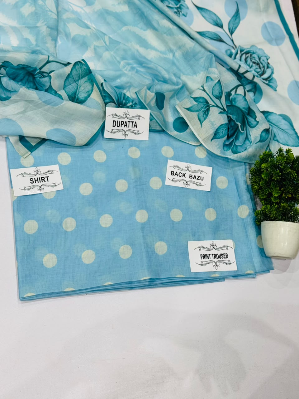 Degital Bana dora 3 Piece Lawn  Lawn dupata